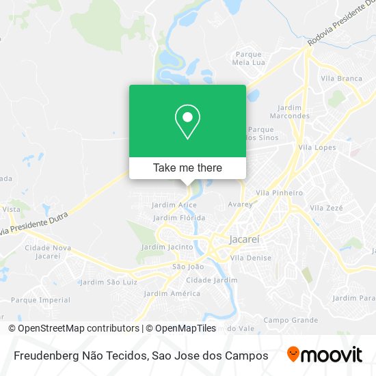 Freudenberg Não Tecidos map