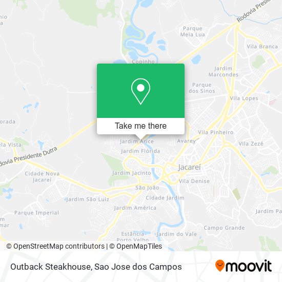 Outback Steakhouse map