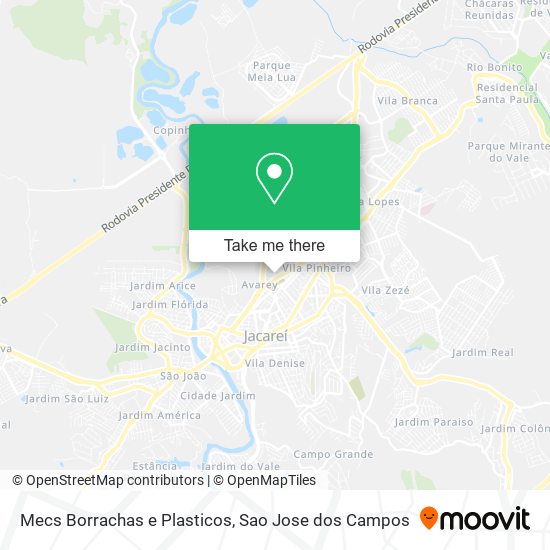 Mecs Borrachas e Plasticos map