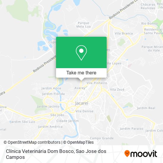 Clínica Veterinária Dom Bosco map