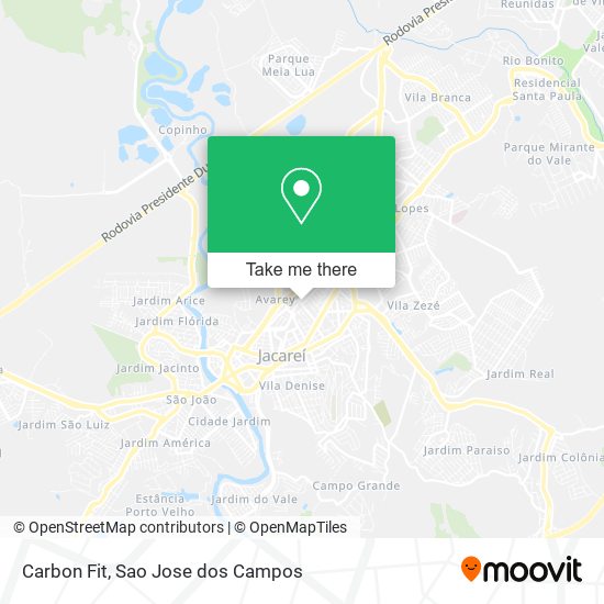 Carbon Fit map