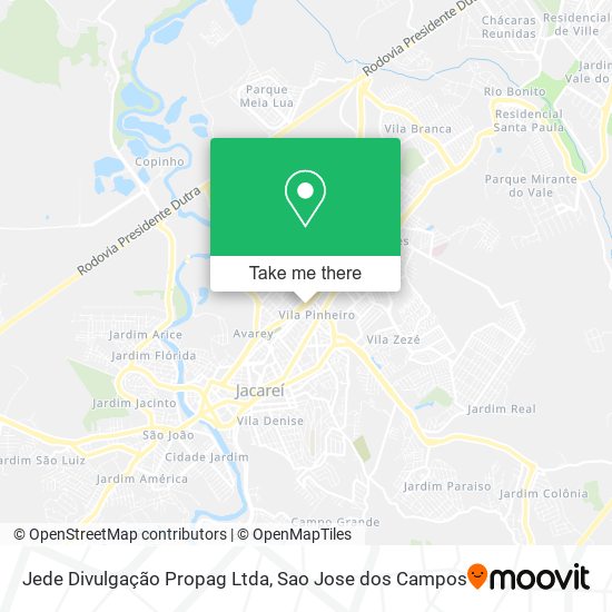 Jede Divulgação Propag Ltda map