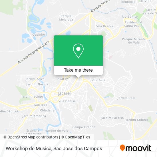 Workshop de Musica map