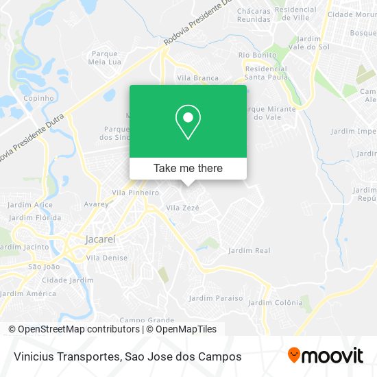 Vinicius Transportes map