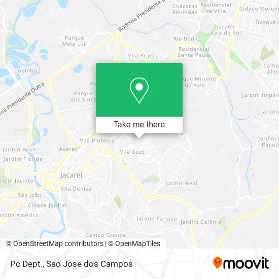 Pc Dept. map