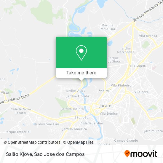 Salão Kjove map
