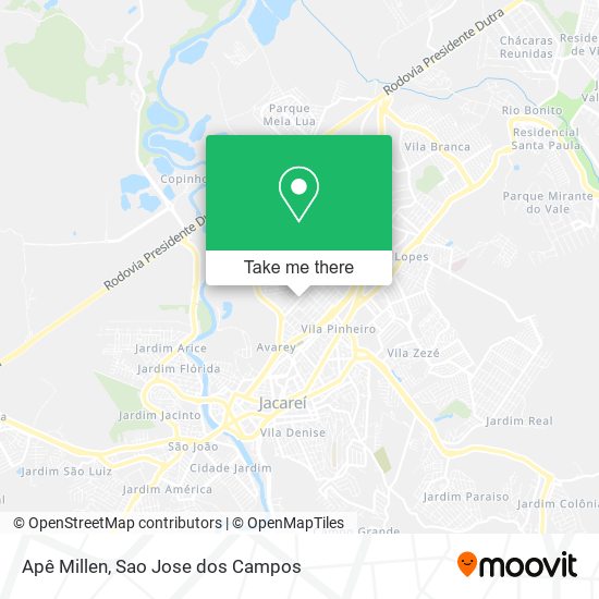 Apê Millen map