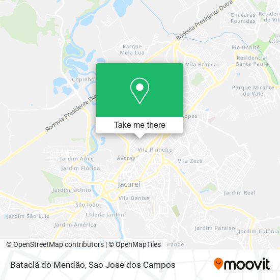 Bataclã do Mendão map
