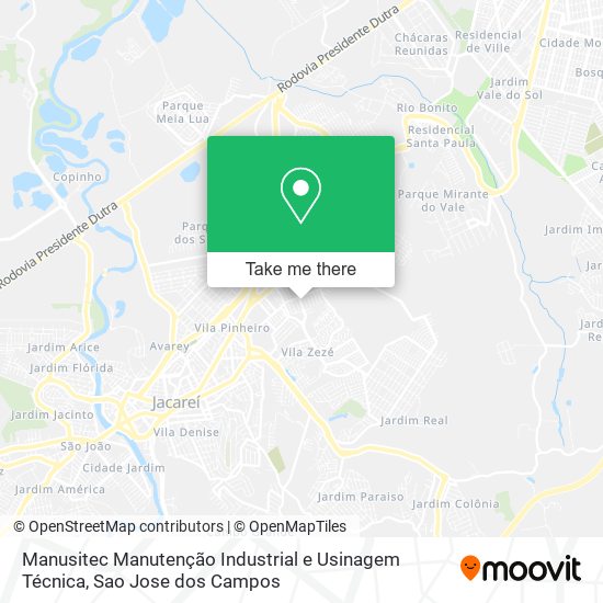 Manusitec Manutenção Industrial e Usinagem Técnica map