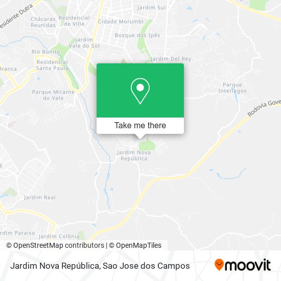 Mapa Jardim Nova República