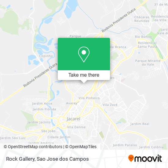 Rock Gallery map