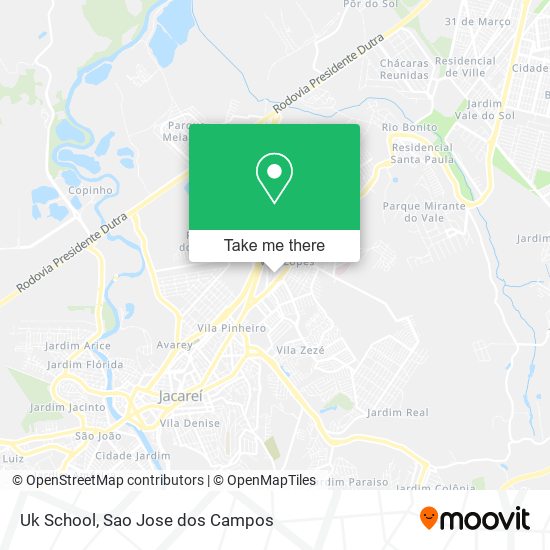 Uk School map