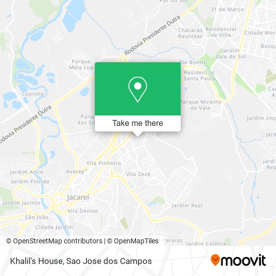 Khalil's House map