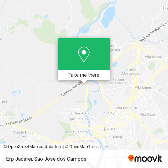 Erp Jacarei map