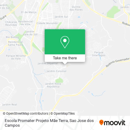 Escola Promater Projeto Mãe Terra map