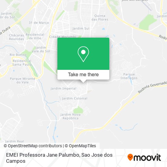 EMEI Professora Jane Palumbo map