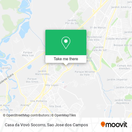 Casa da Vovó Socorro map