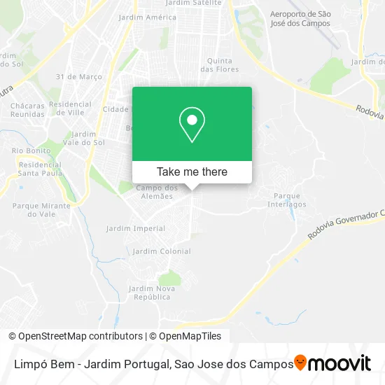 Limpó Bem - Jardim Portugal map
