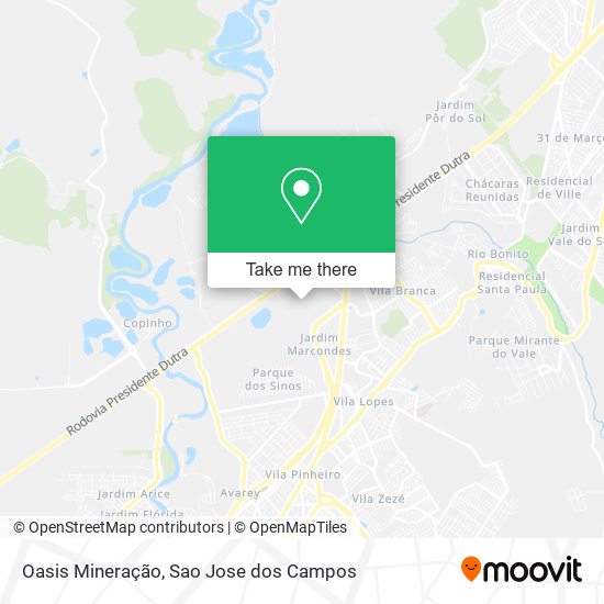 Oasis Mineração map