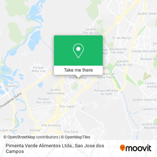 Pimenta Verde Alimentos Ltda. map