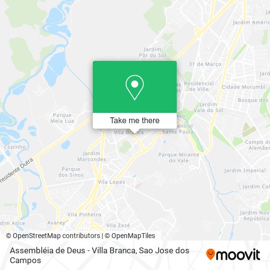 Assembléia de Deus - Villa Branca map