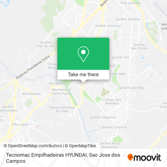 Tecnomac Empilhadeiras HYUNDAI map