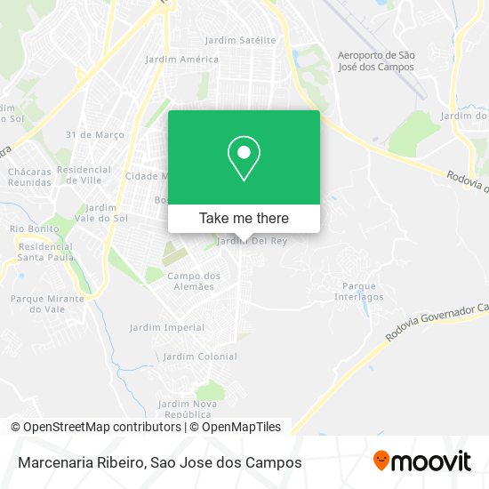 Marcenaria Ribeiro map