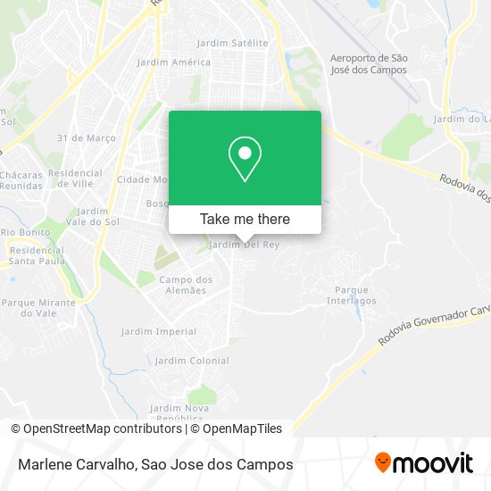 Marlene Carvalho map