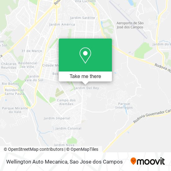 Mapa Wellington Auto Mecanica