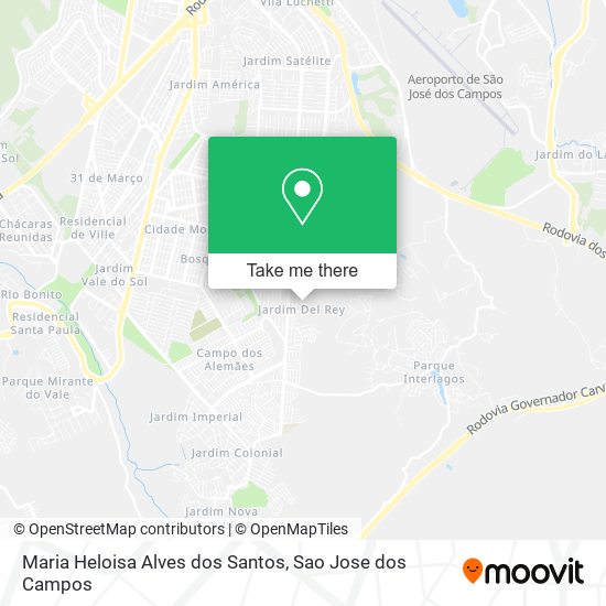 Maria Heloisa Alves dos Santos map