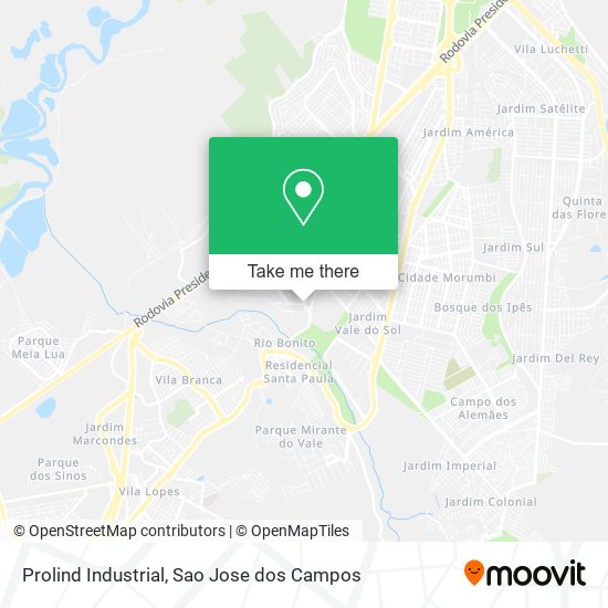 Prolind Industrial map