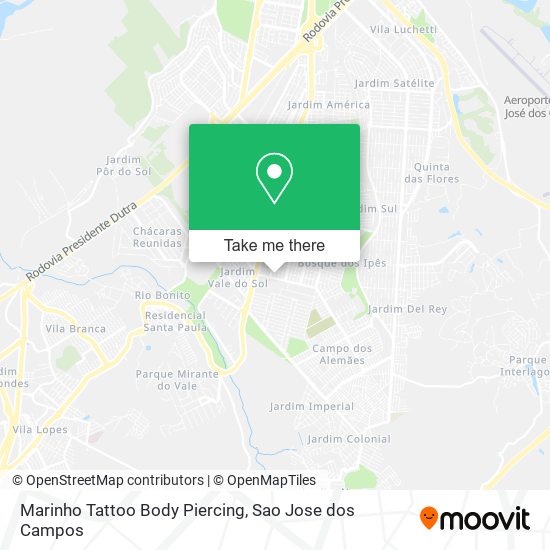 Marinho Tattoo Body Piercing map