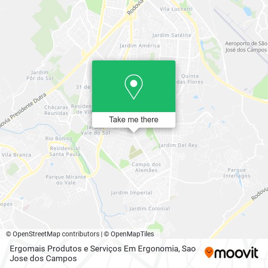 Mapa Ergomais Produtos e Serviços Em Ergonomia