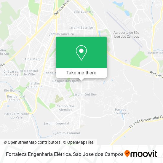 Mapa Fortaleza Engenharia Elétrica