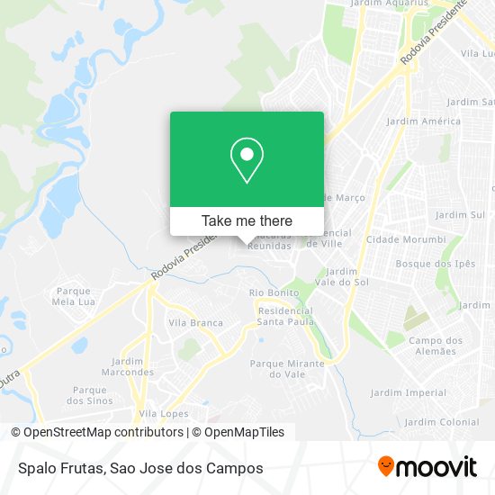 Spalo Frutas map