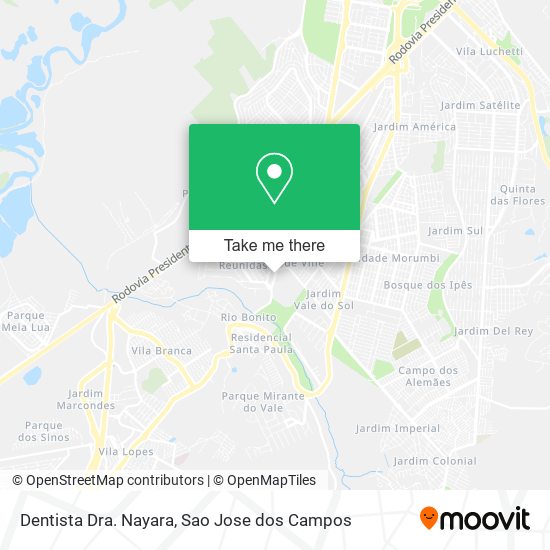 Dentista Dra. Nayara map