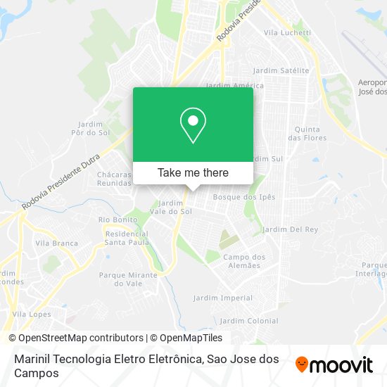 Marinil Tecnologia Eletro Eletrônica map