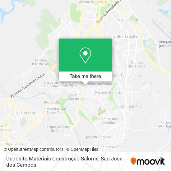 Depósito Materiais Construção Salomé map