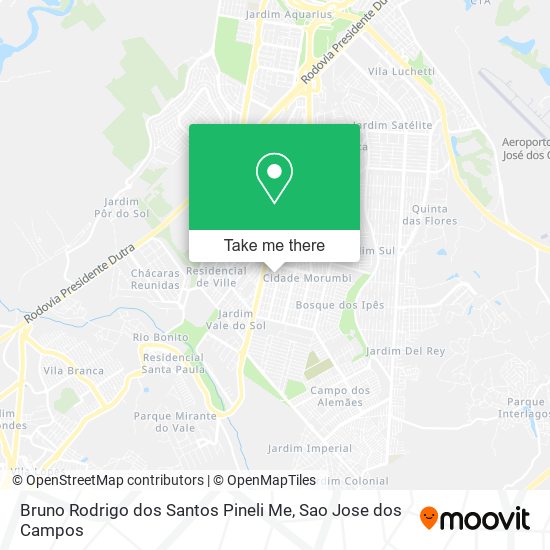 Mapa Bruno Rodrigo dos Santos Pineli Me