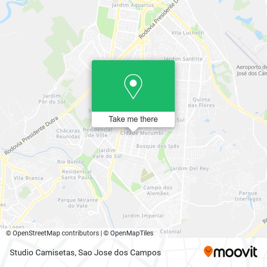 Studio Camisetas map