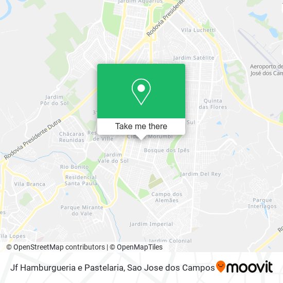 Jf Hamburgueria e Pastelaria map