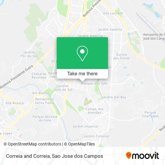 Correia and Correia map