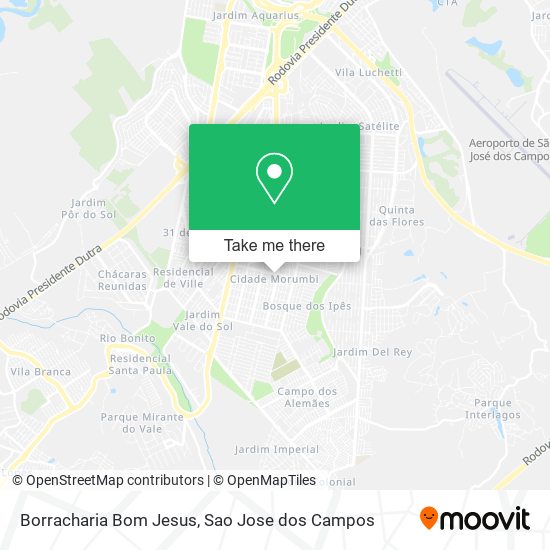 Borracharia Bom Jesus map