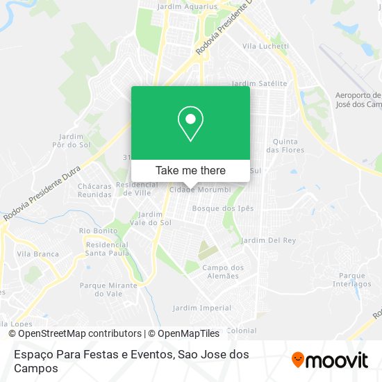 Espaço Para Festas e Eventos map