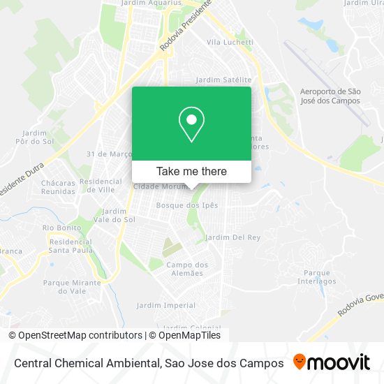 Mapa Central Chemical Ambiental