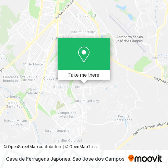 Casa de Ferragens Japones map