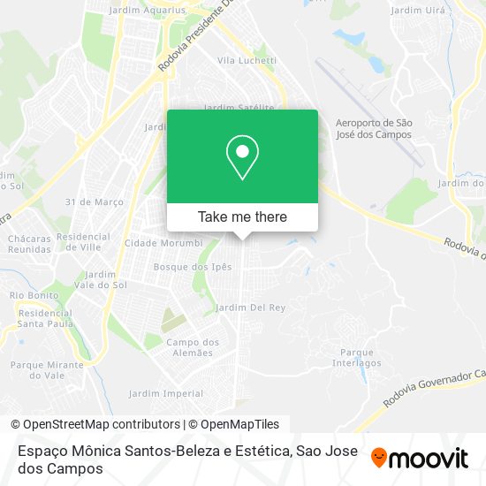 Espaço Mônica Santos-Beleza e Estética map