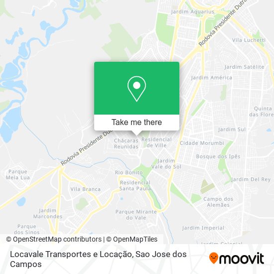 Locavale Transportes e Locação map