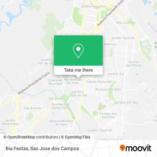 Bia Festas map