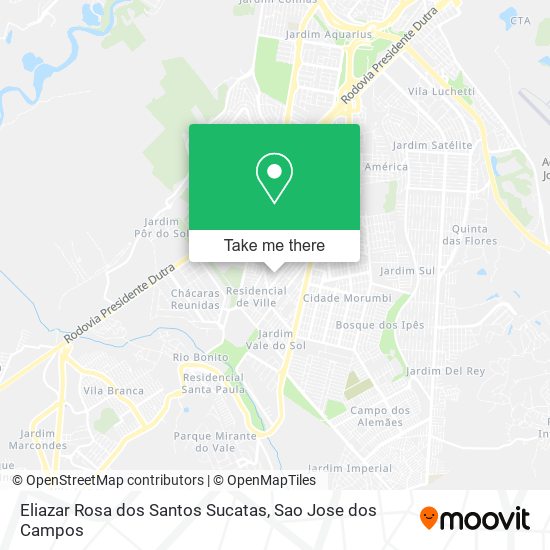 Eliazar Rosa dos Santos Sucatas map